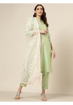 Green Pant Suit Readymade